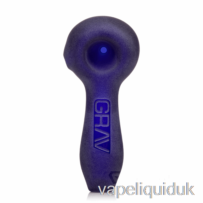 GRAV Sandblasted Spoon Blue Vape Liquid